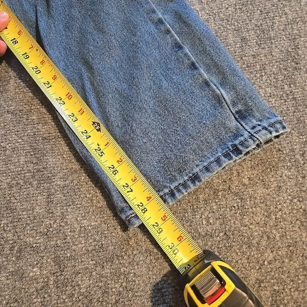 Levi’s 505 Denim Jeans Mens 34x29 Blue Classic 5 Pocket Straight Leg Casual